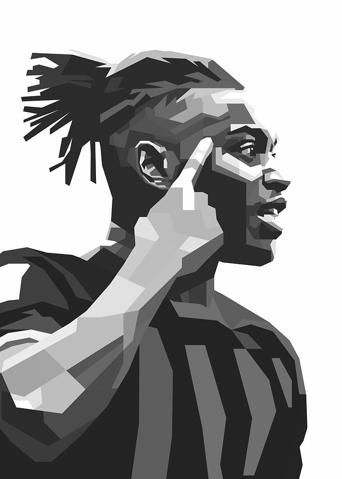 Black and White Portrait