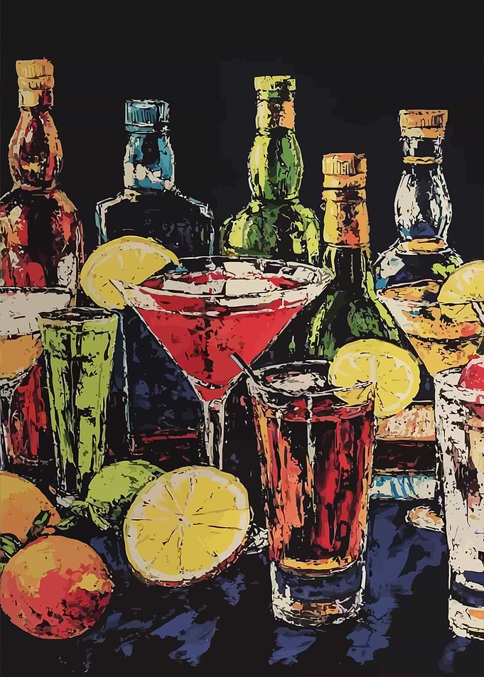 Cocktail Still Life