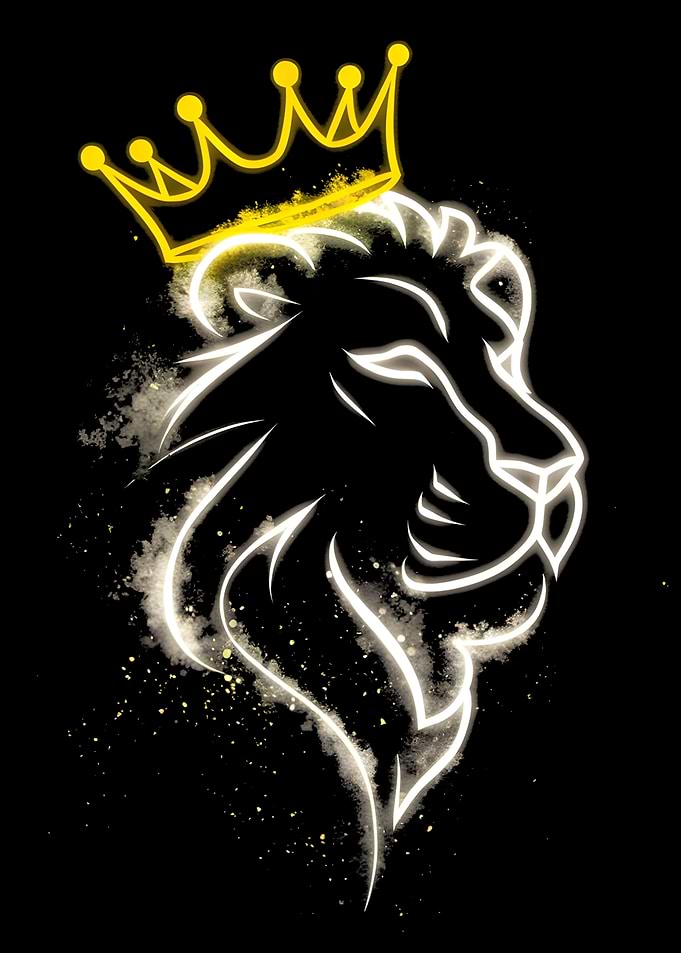 Lion with Crown