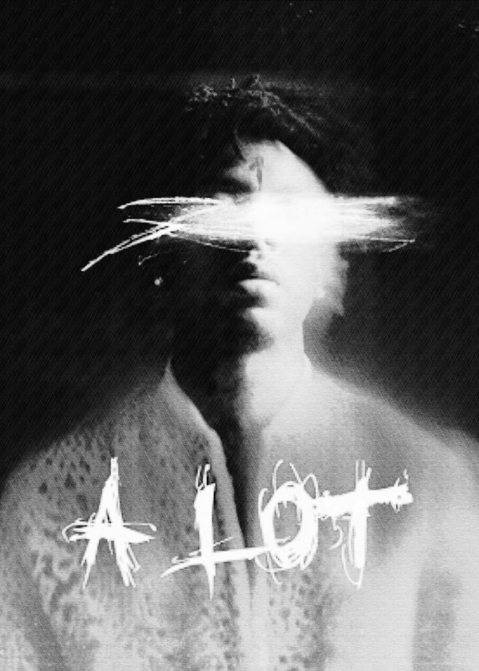 A Lot - Black and White Portrait