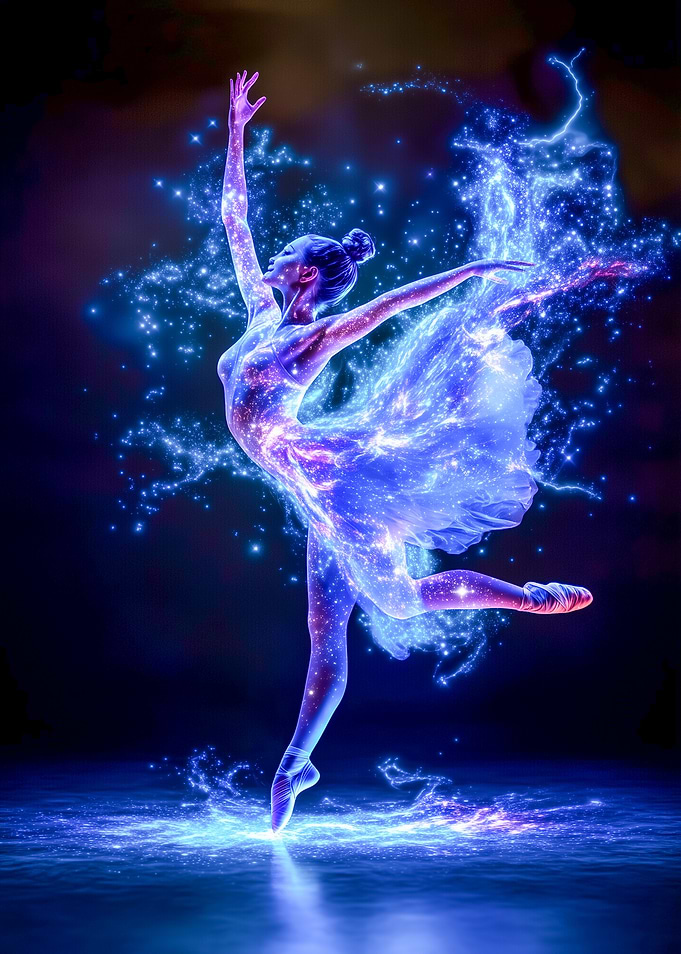 Ballerina in Stardust