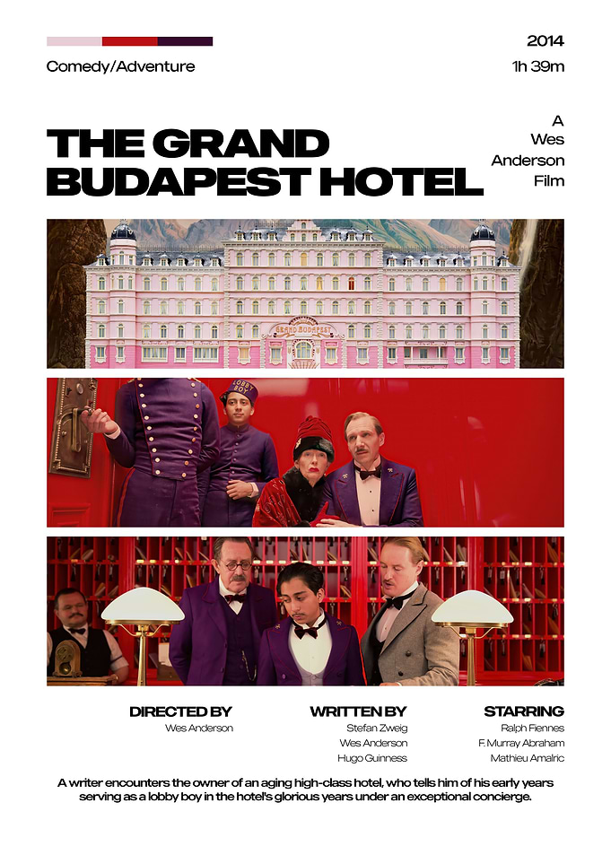 The Grand Budapest Hotel Movie Poster