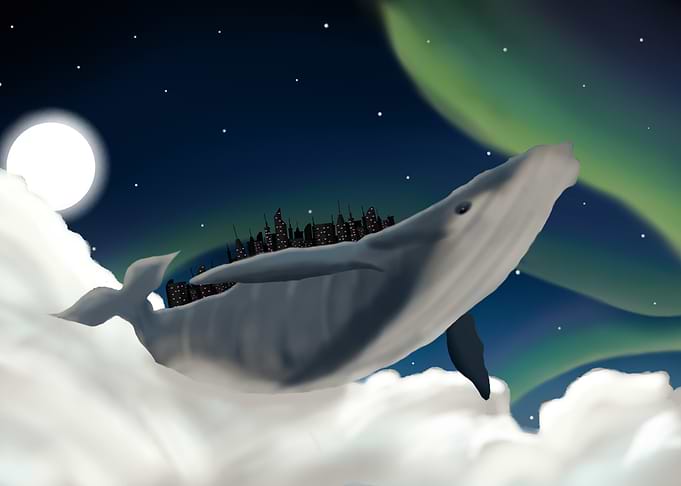 Flying City Whale