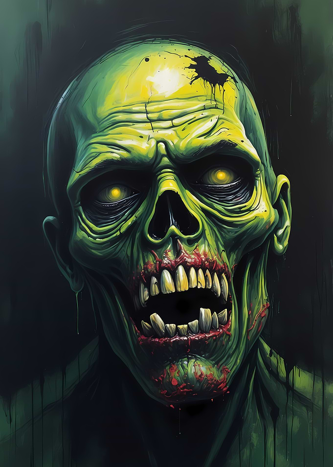 Zombie face