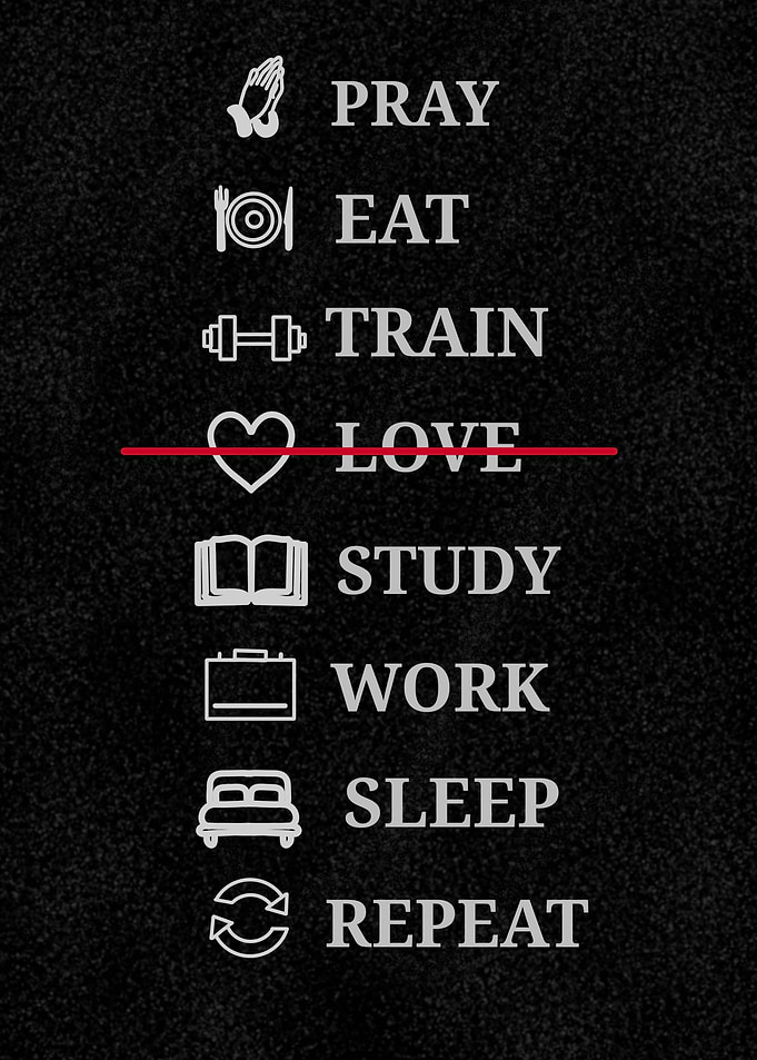 Life Routine Poster