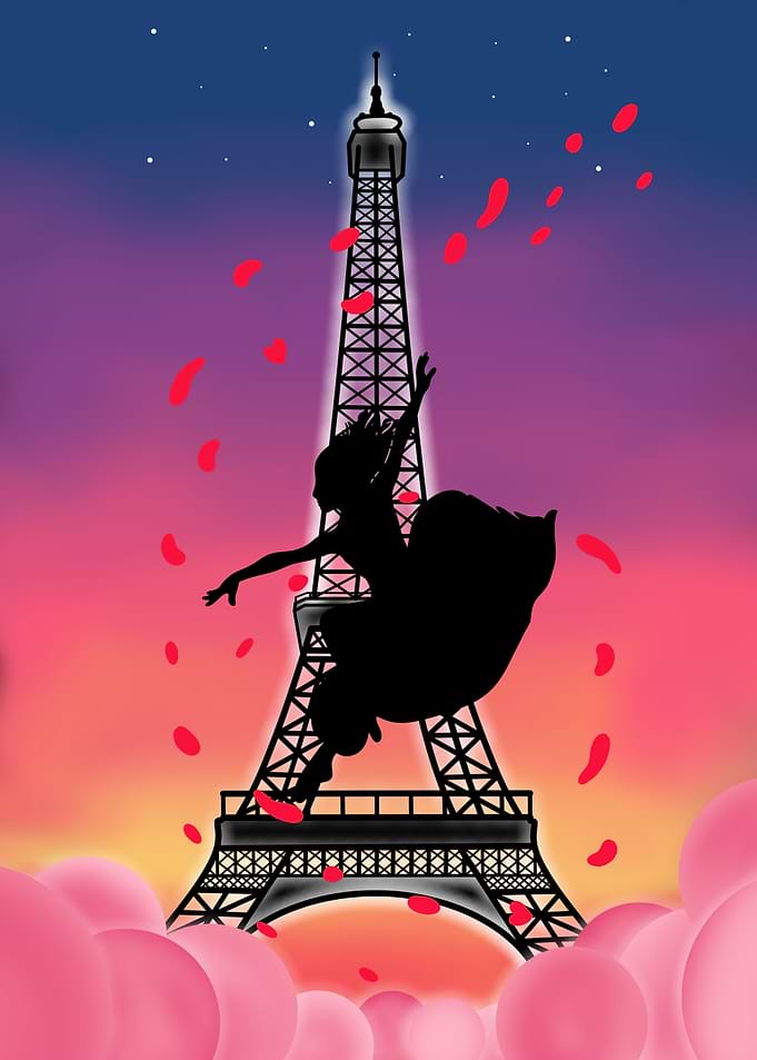 Eiffel Tower Silhouette