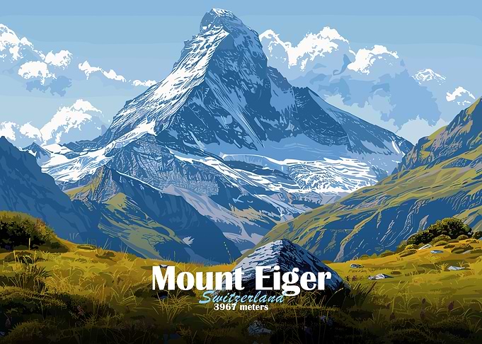 Mount Eiger, Switzerland