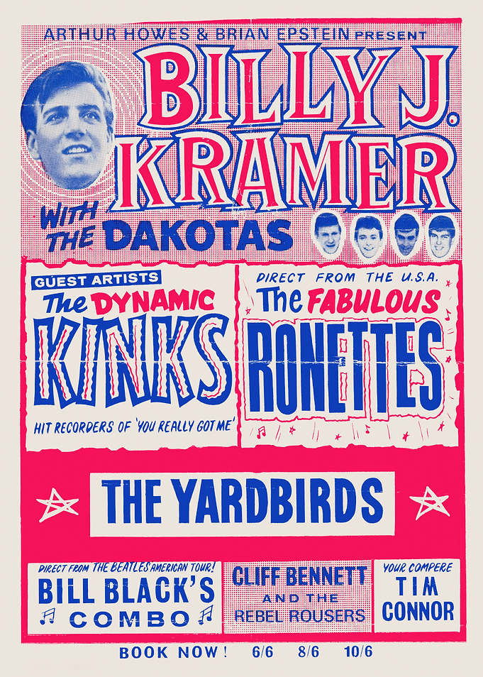 Billy J. Kramer Concert Poster