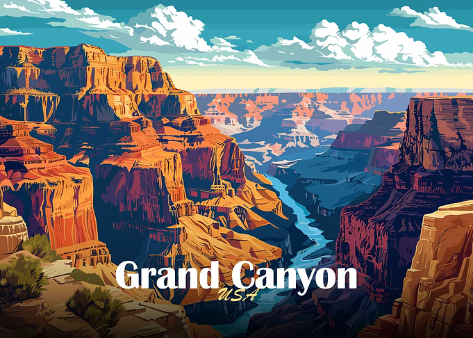 Grand Canyon Landscape