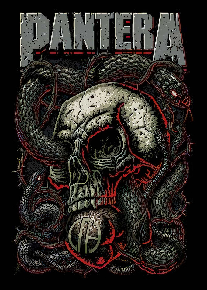 Pantera Skull & Snakes