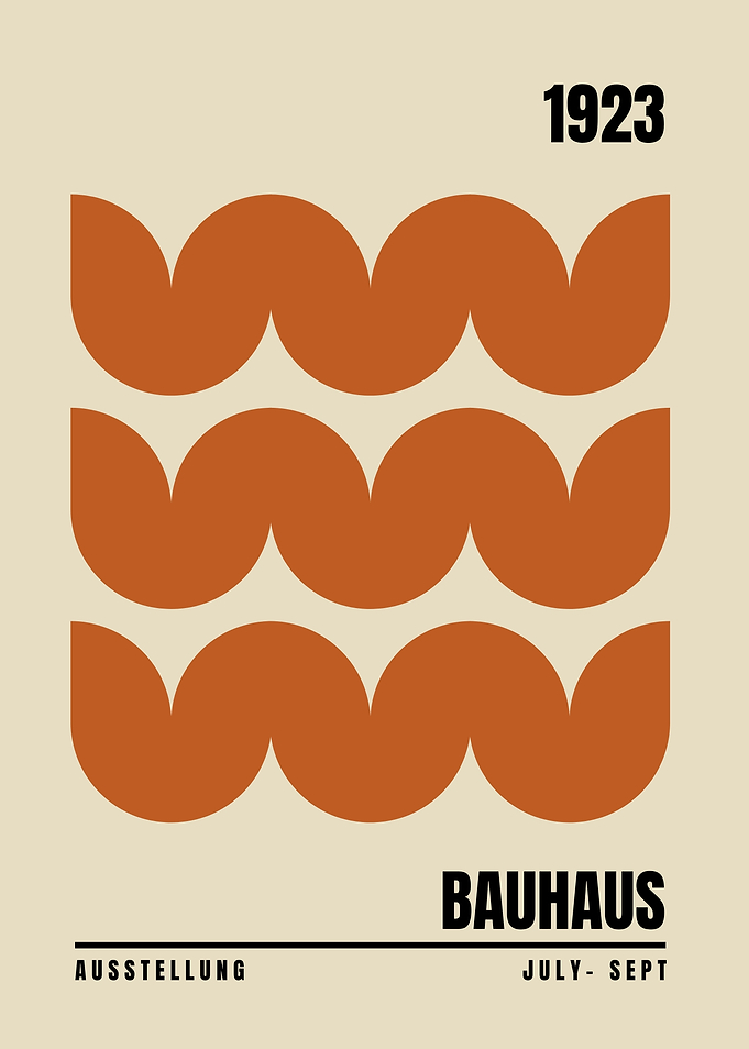 Bauhaus 1923 Poster