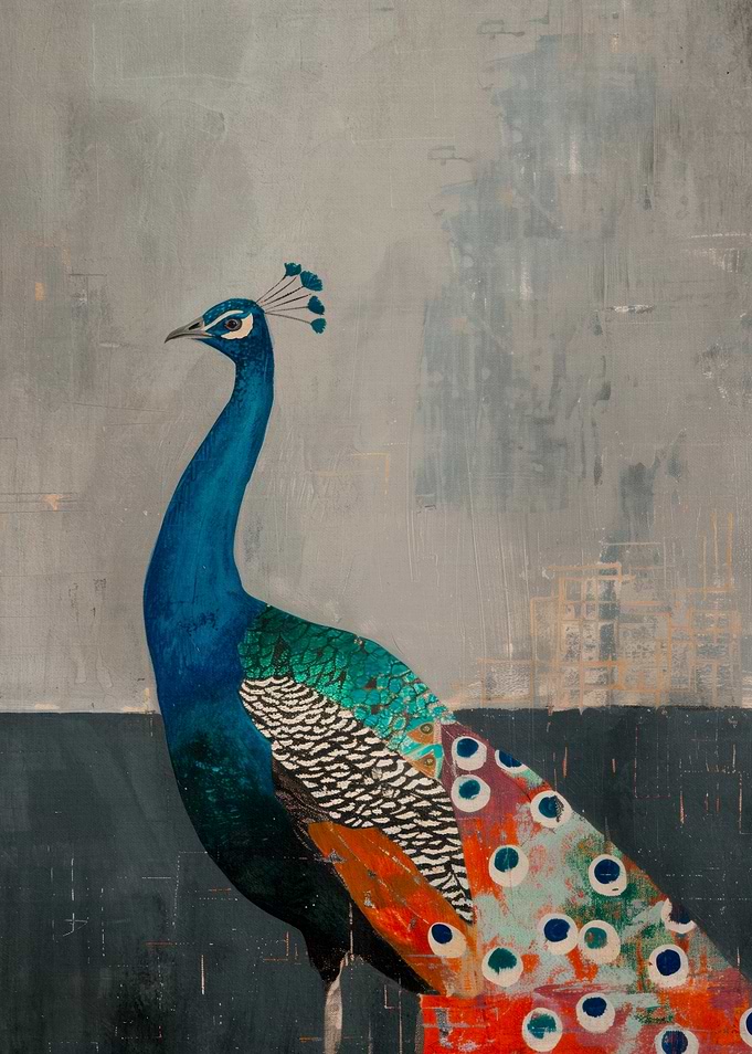 Peacock Painting