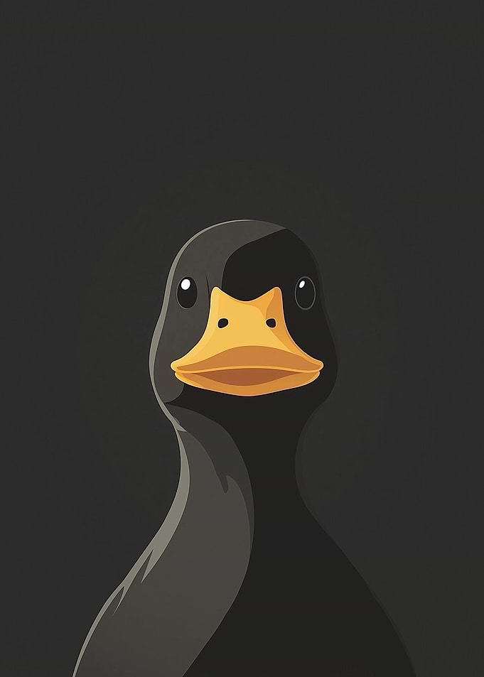 Black Duck Portrait