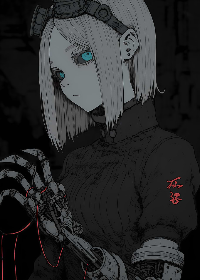 Cyberpunk Anime Girl
