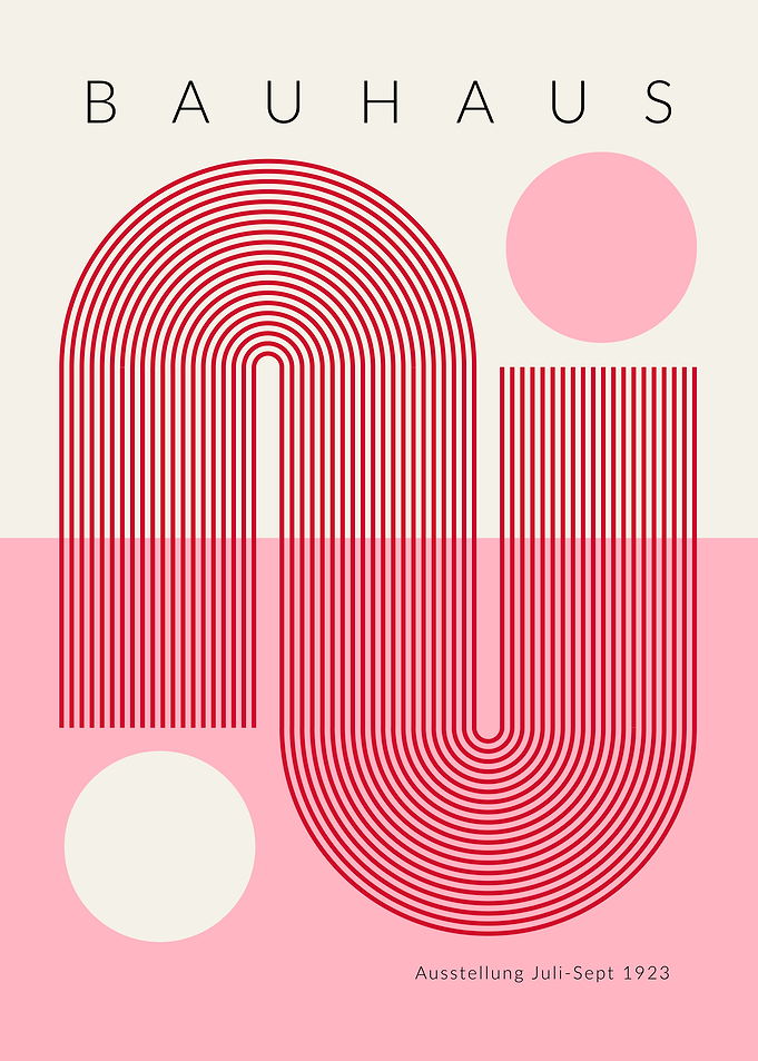 BAUHAUS | COMP RED PINK