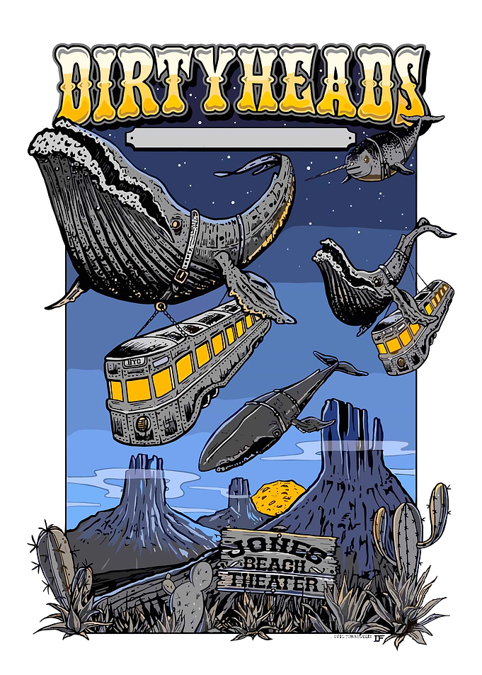 Dirty Heads Concert Poster