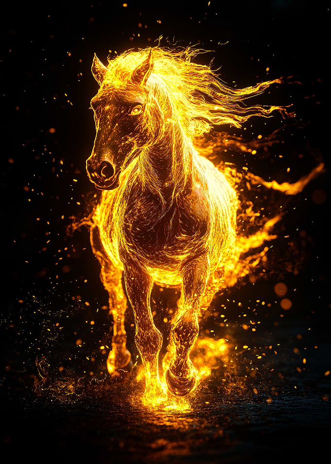 Blazing Horse Spirit