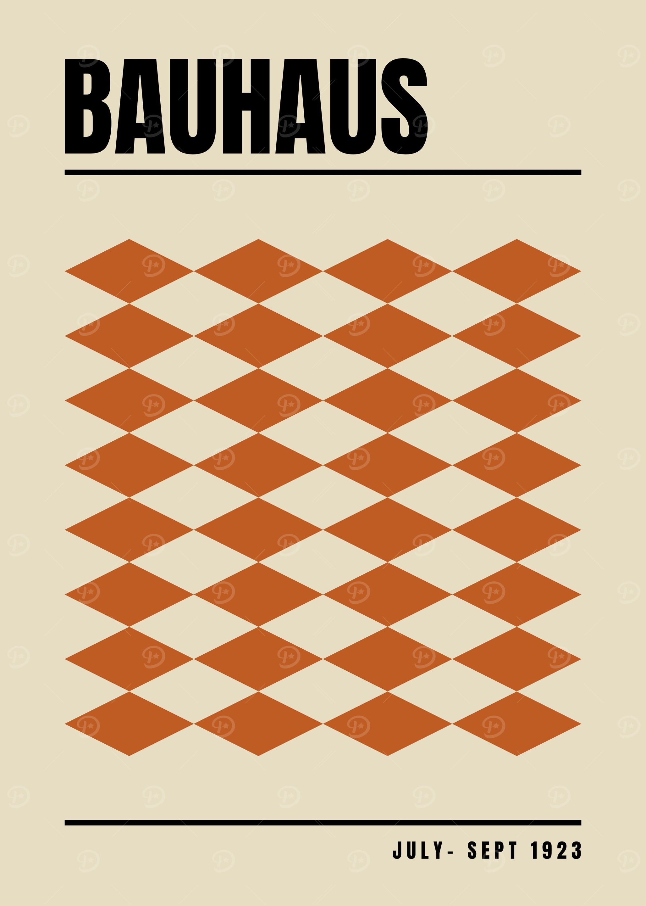 Bauhaus Geometric Art
