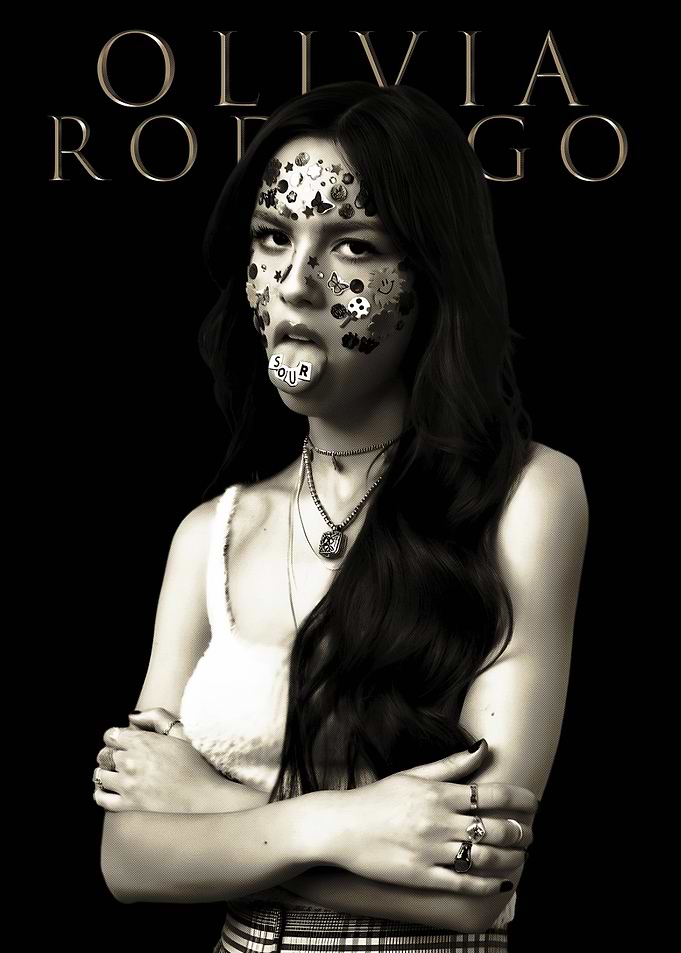 Olivia Rodrigo Sour Album Cover