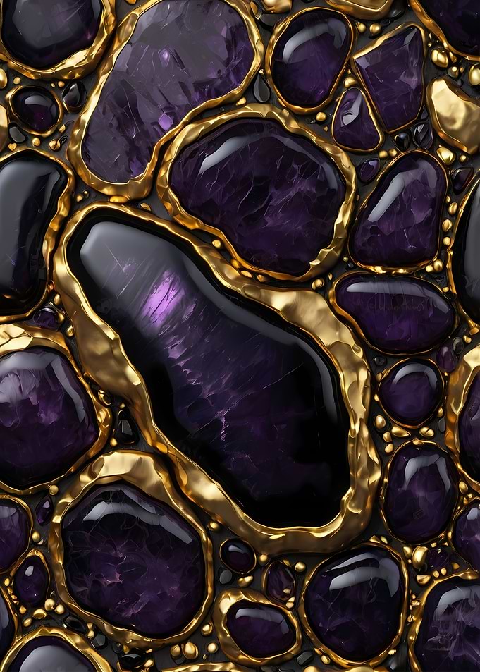 Amethyst and Gold