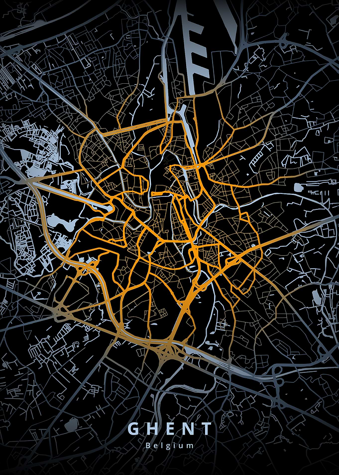 Ghent City Map