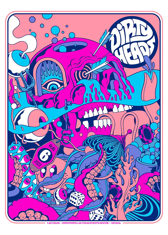 Dirty Heads Concert Poster