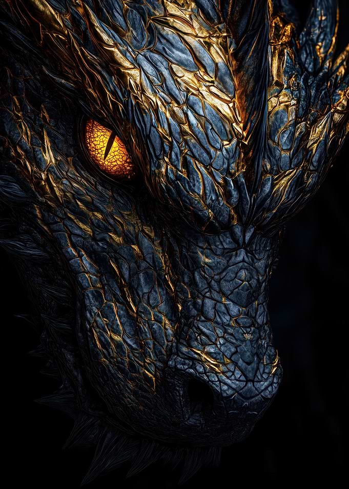 Dragon Eye Close-Up