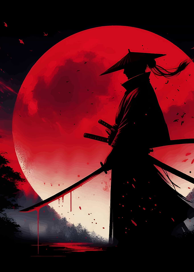 samurai bloody sword