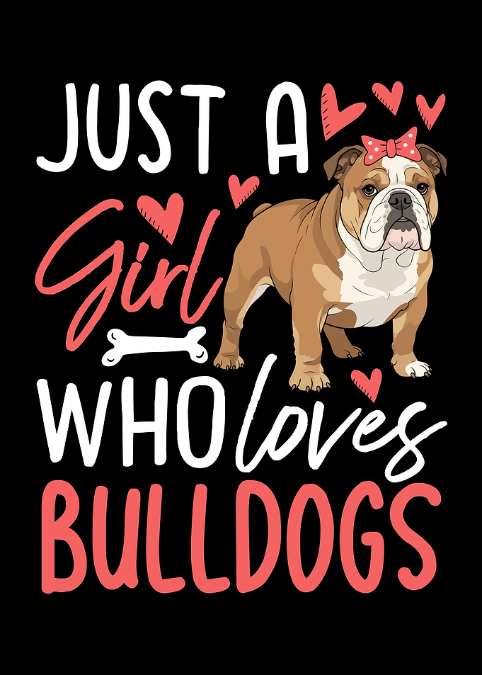 Bulldog Lover Girl