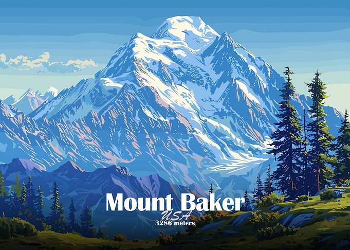 Mount Baker Landscape