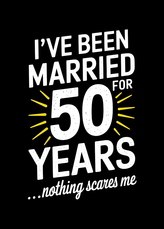 Married 50 Years Golden