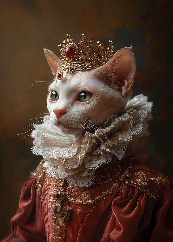 Spynx Cat Feline Royalty