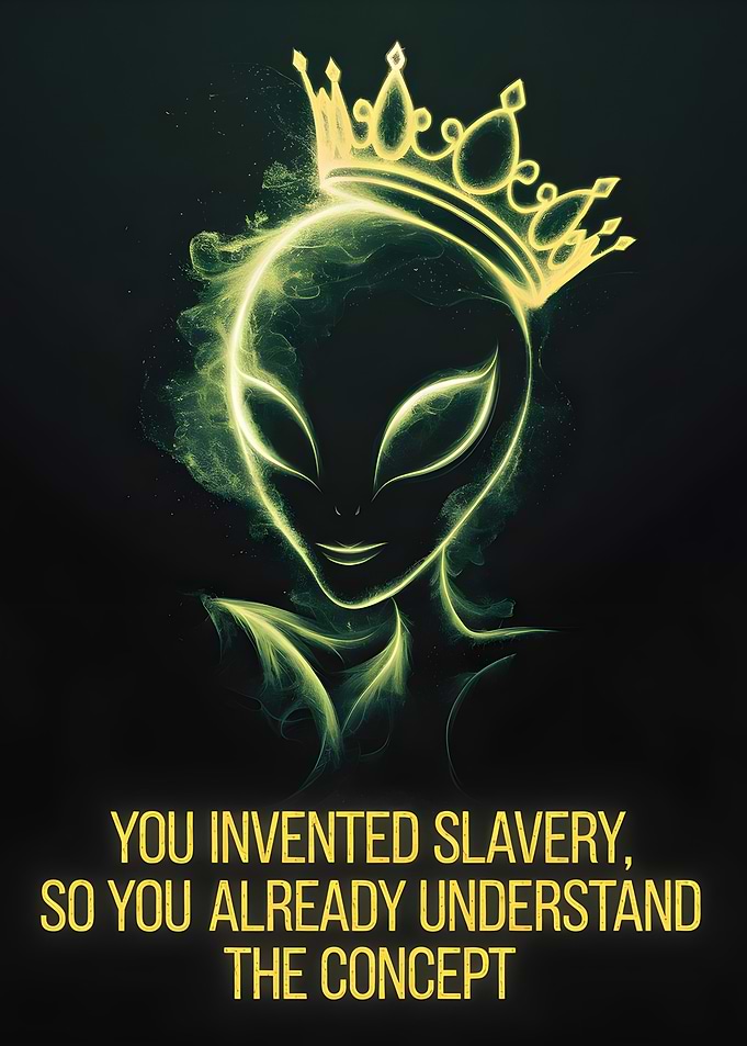 Alien Queen with Crown