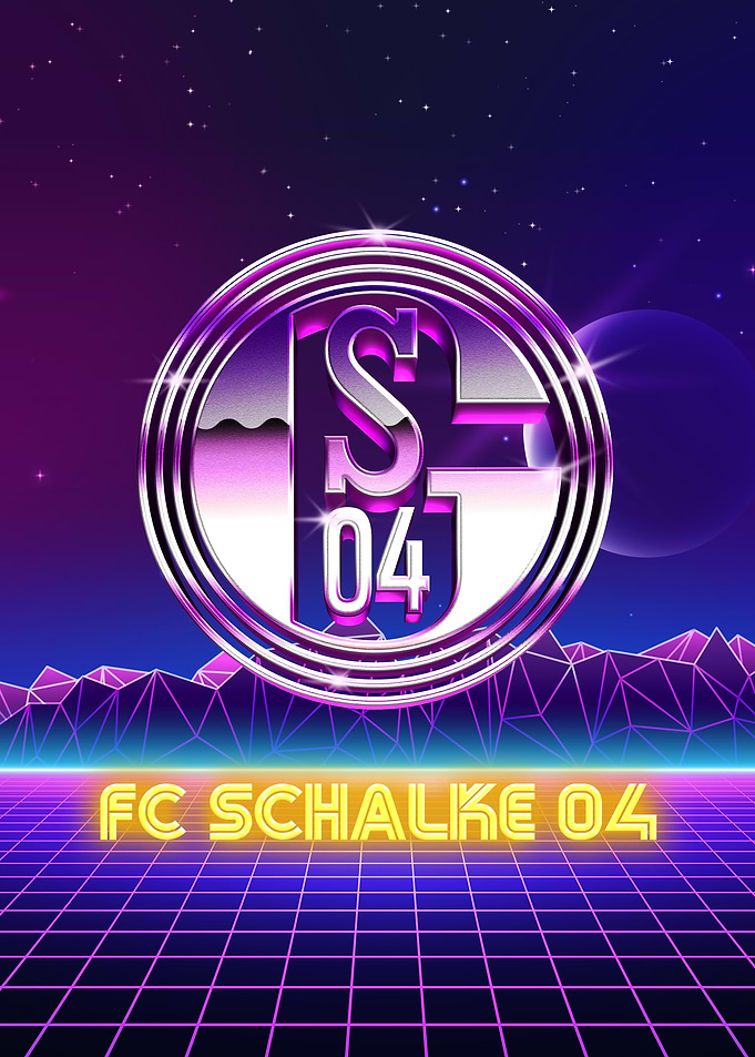 FC Schalke 04 Retro Logo
