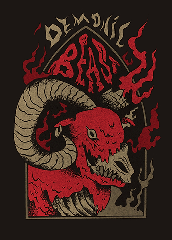 Demonic Ram Beast From Hell