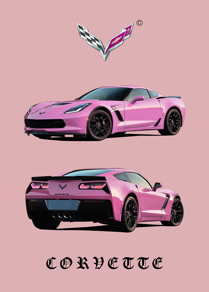 Pink Corvette