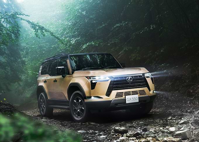 Lexus GX 550 SUV in Forest