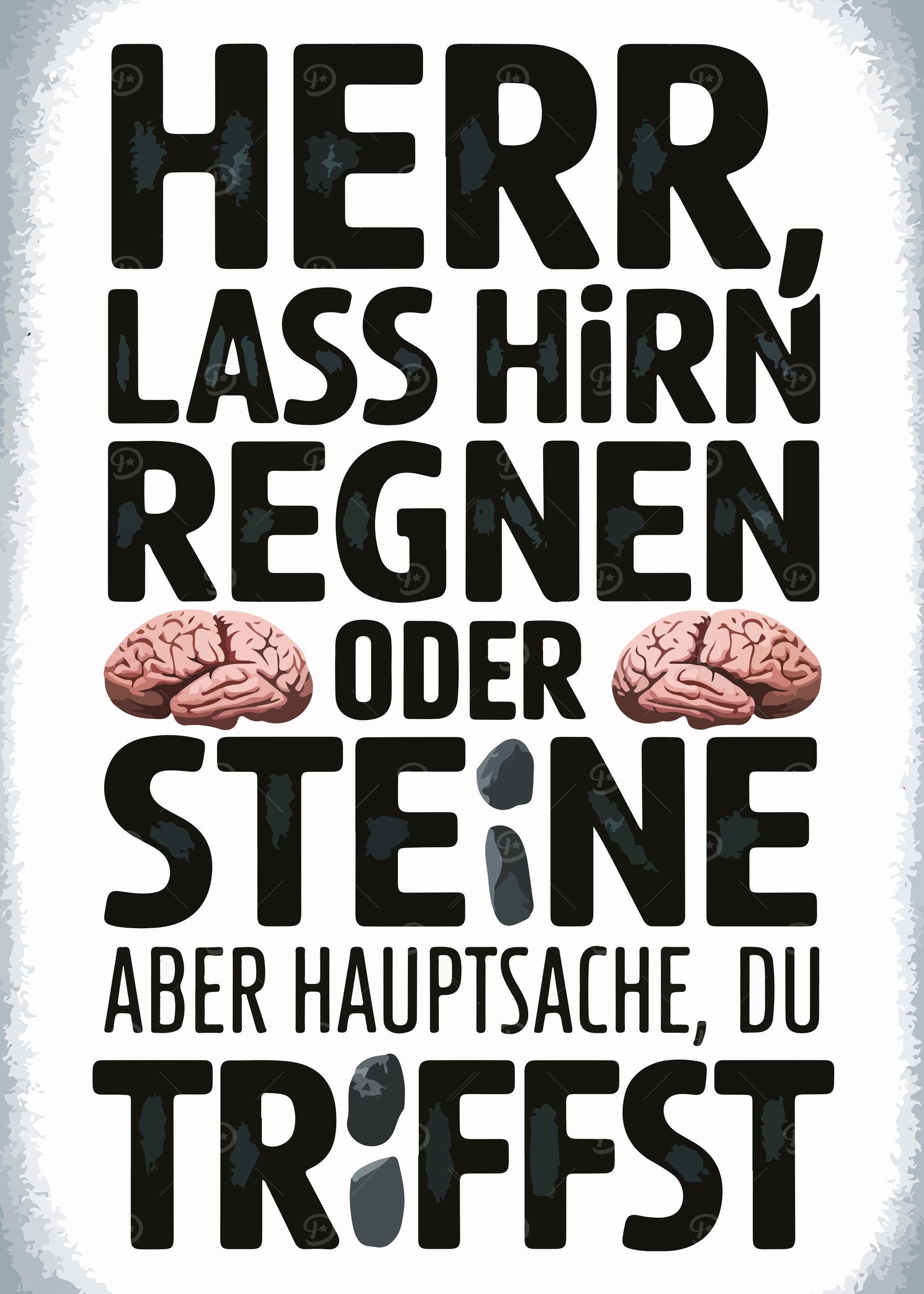 German Quote Poster