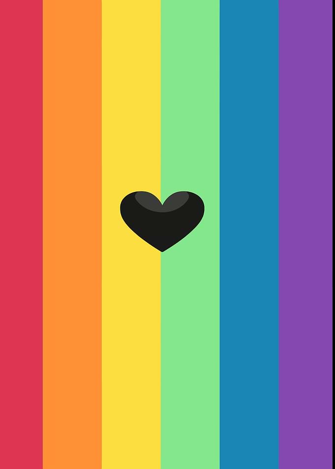 Rainbow Heart