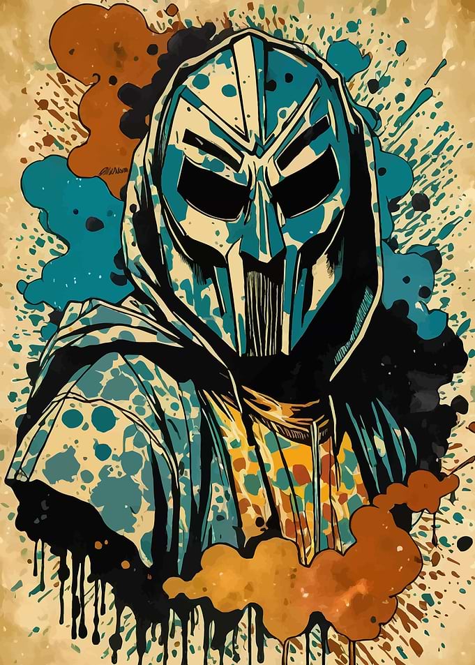 MF DOOM Vintage Art
