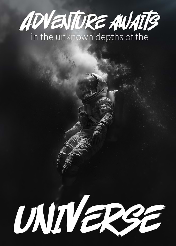 Space Adventure Poster