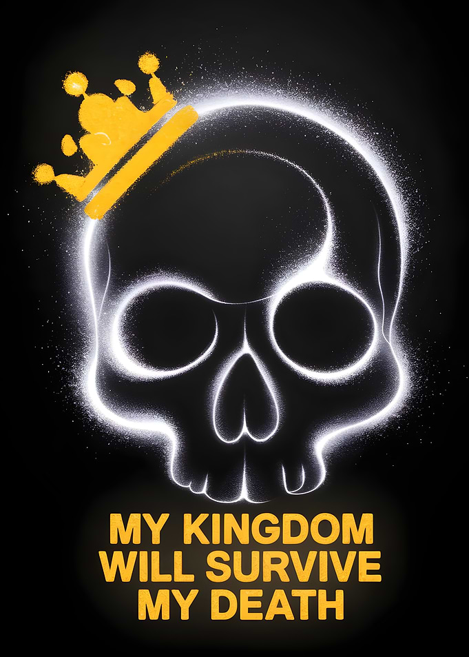 Skull with Crown