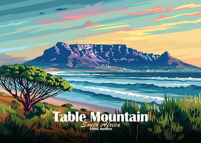 Table Mountain, South Africa
