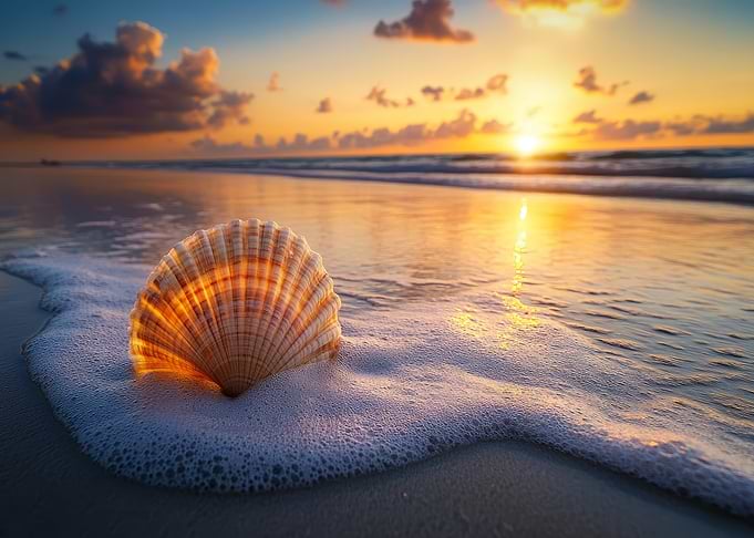 Seashell Sunset