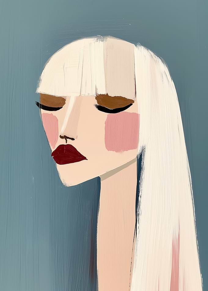 Woman with Blonde Hair