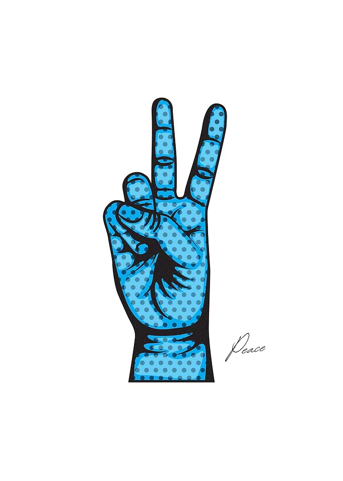 Peace Sign Hand