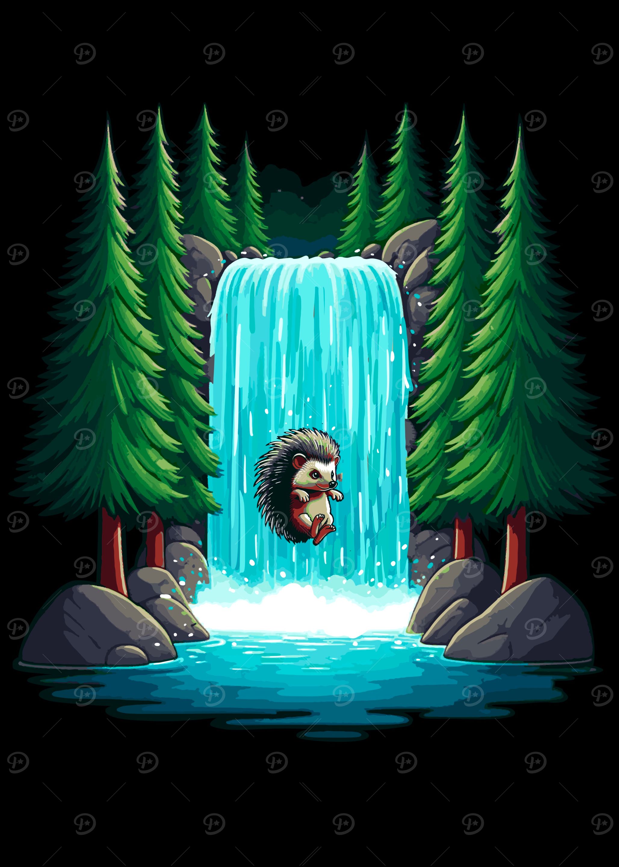 Hedgehog Waterfall