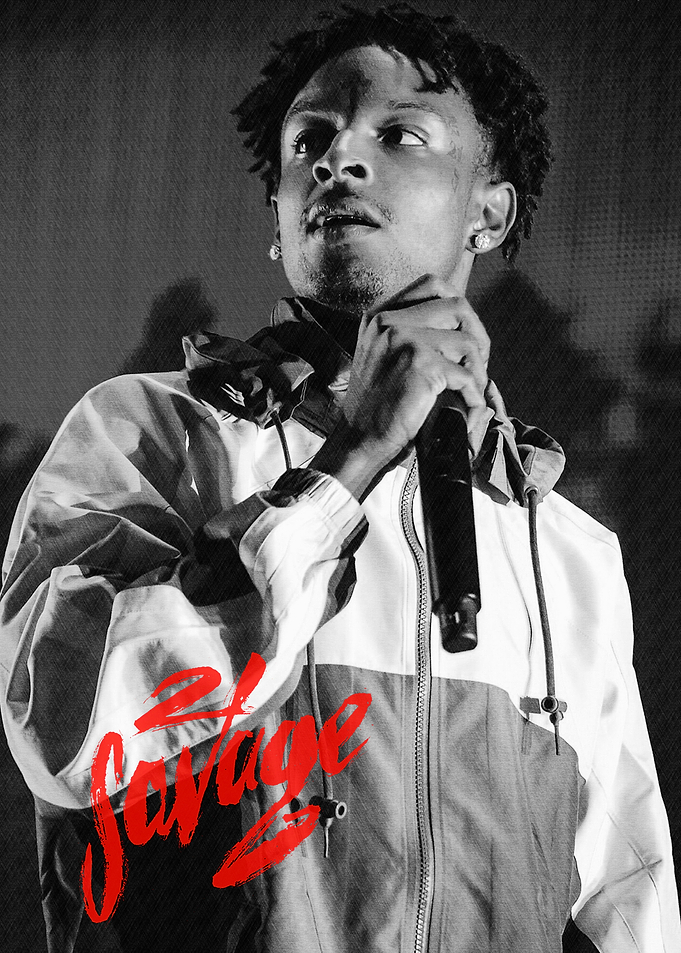 21 Savage Music Poster