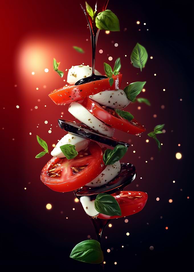 Caprese Salad with Balsamic Glaze