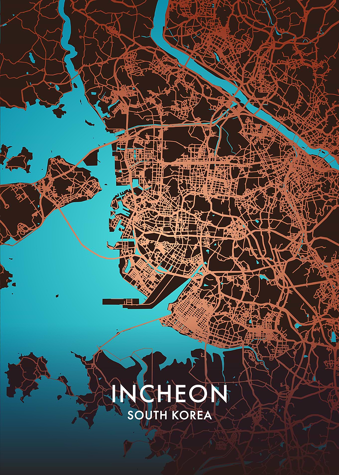 Incheon City Map